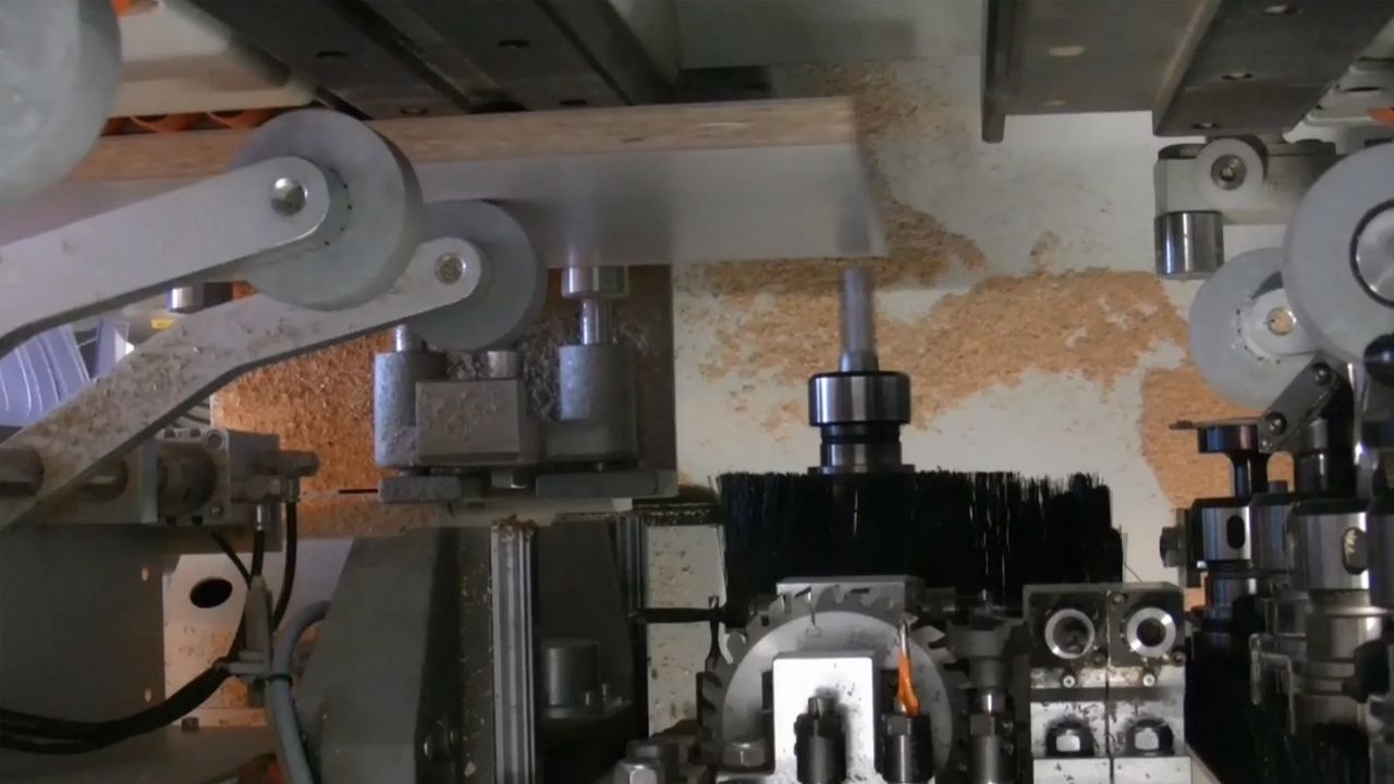 Anwendungen EVOLUTION CNC Bearbeitung von HOLZHER