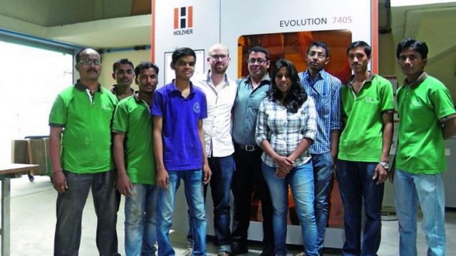 Erfahrungen mit Holzher Maschinen in Indien: CNC, vertikale Komplettbearbeitung, Kantenanleimmaschinen Referenzen Holzher - Erfahrungen in Indien mit CNC und Kantenanleimaschine