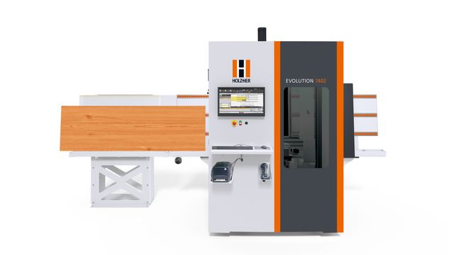 xcut-Paket für die optimale Streifenbearbeitung auf der Evolution CNC von HOLZ-HER