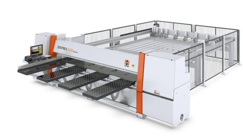 Horizontale Plattensäge HOLZ-HER ZENTREX dynamic Druckbalkensäge HOLZ-HER ZENTREX dynamic