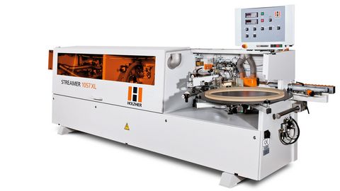Holzher Kantenanleimer STREAMER 1057 XL - die erfolgreichen Kantenanleimmaschinen zu einem super Preis-Leistungs-Verhältnis Kantenanleimer Streamer 1057XL von Holzher für das professionelle Kantenanleimen